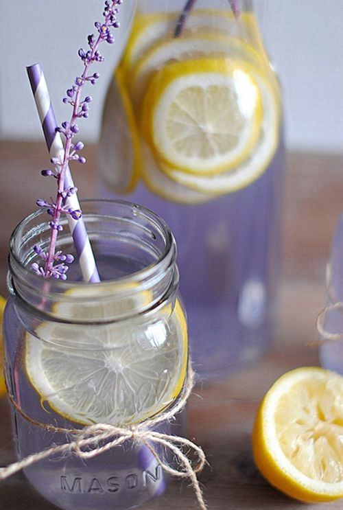 lavender and lemon lemonade