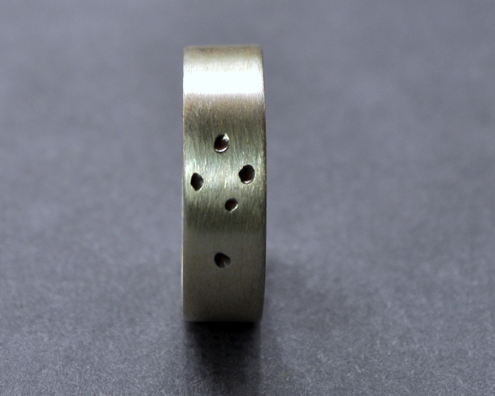 Southern Cross Ring - Sterling Silver - 5mm Flat Matte(3)