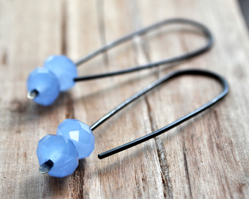 Glacier Blue - Oxidised Urban Candy Earrings - Swoop (5)