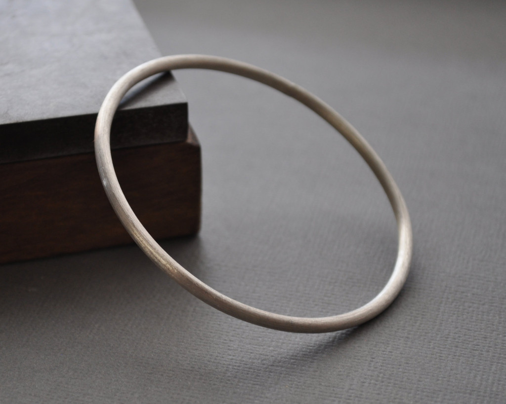 heavy sterling bangle 3