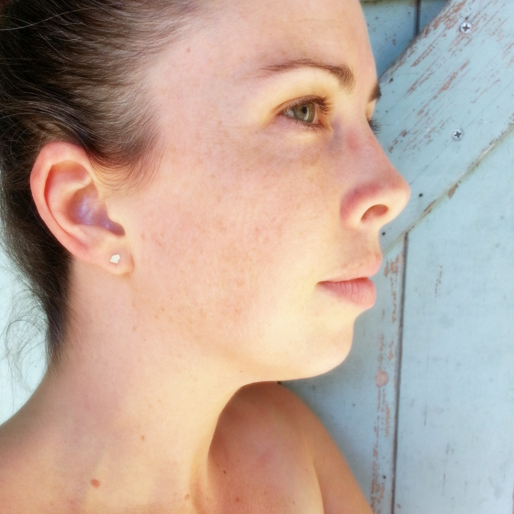 Introducing the Rubble Earrings – Handmade Asymmetrical Sterling Silver Studs